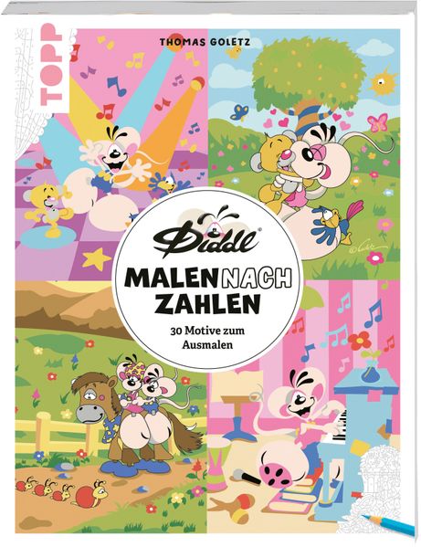 Produktbild: DIDDL - Malen nach Zahlen | Thomas Goletz, Diddl