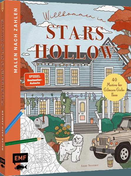 Produktbild: Malen nach Zahlen - Willkommen in Stars Hollow | Anne Stettner