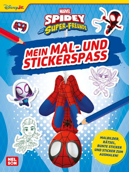 Produktbild: Spidey und seine Super-Freunde: Mein Mal- und Stickerspaß