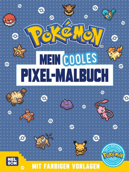 Produktbild: Pokémon Activity-Buch: Mein cooles Pixel-Malbuch