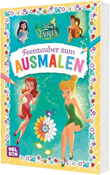 Produktbild: Disney Kreative Beschäftigung: Disney Fairies: Feenzauber zum Ausmalen