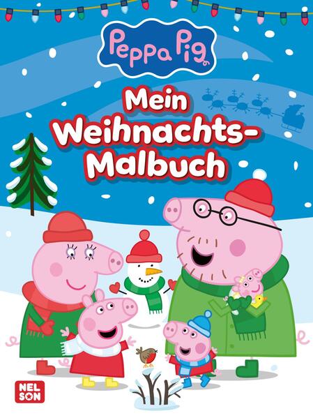 Produktbild: Peppa Wutz Ausmalbilder: Mein Weihnachtsmalbuch