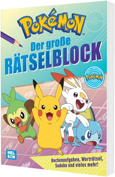 Produktbild: Pokémon Activity-Buch: Der große Rätselblock