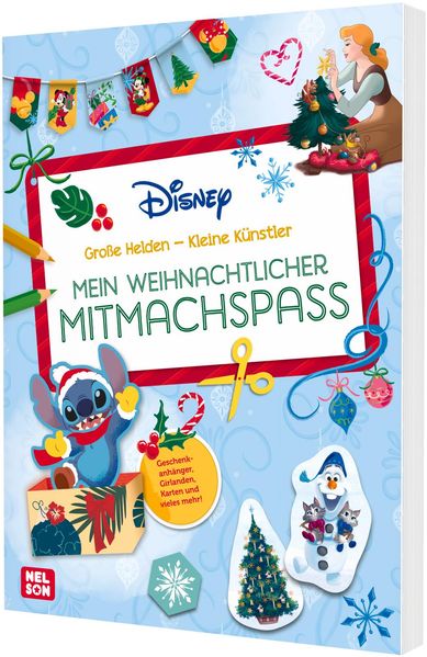 Produktbild: Disney Kreative Beschäftigung: Mein weihnachtlicher Mitmachspaß