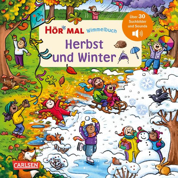 Produktbild: Hör mal (Soundbuch): Wimmelbuch: Herbst und Winter | Enni Bollin