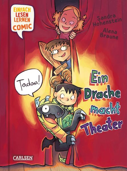 Produktbild: Erstleser Kindercomic: Ein Drache macht Theater | Sandra Hohenstein