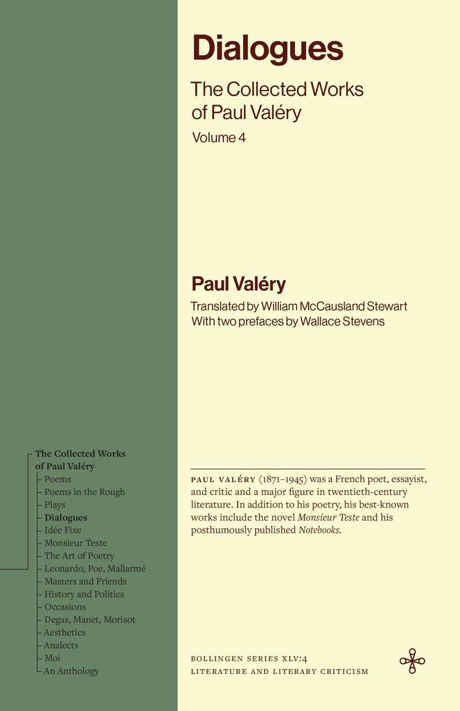 Produktbild: Dialogues | Paul Valéry