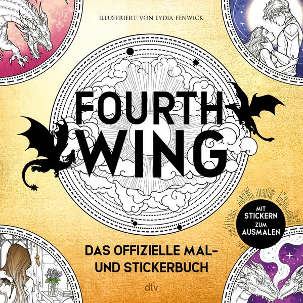 Produktbild: Fourth Wing: Das offizielle Mal- und Stickerbuch