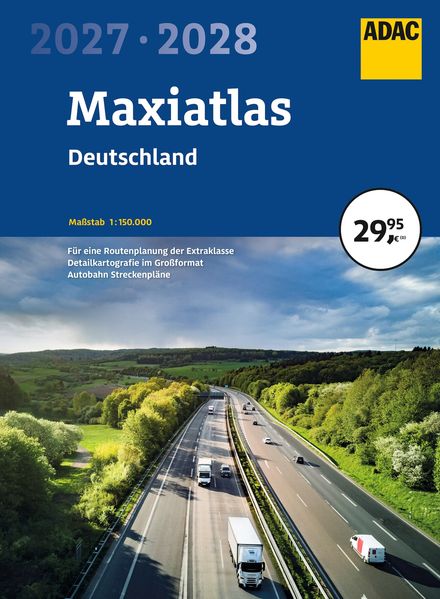 Produktbild: ADAC Maxiatlas 2027/2028 Deutschland 1:150.000