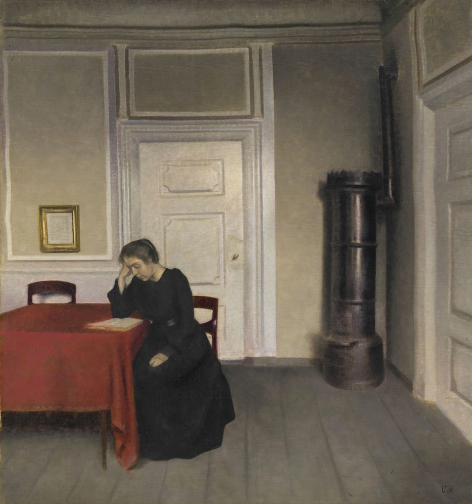 Weitere Ansicht: Vilhelm Hammershøi. Maler des stillen Klangs | Studio Sonia Sánchez, Vilhelm Hammershøi