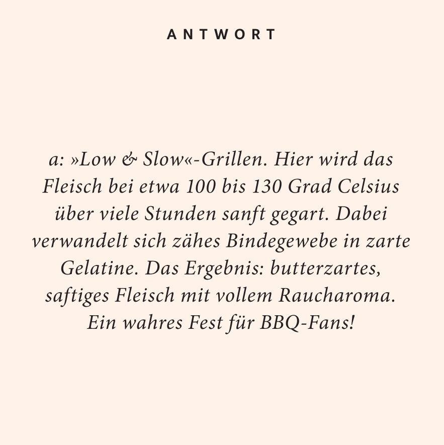 Weitere Ansicht: Barbecue-Quiz | Johannes Quirin