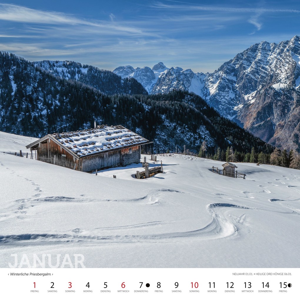 Weitere Ansicht: Berchtesgadener Bergsteigerkalender 2027 | Daniel