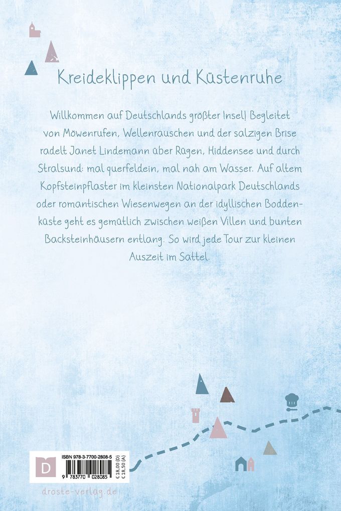 Weitere Ansicht: Rügen. Mit Hiddensee. Radeln für die Seele | Janet Lindemann