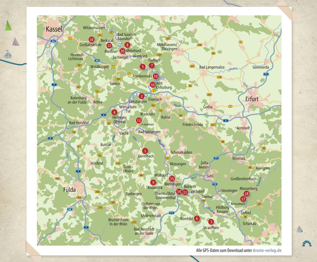 Weitere Ansicht: Werratal. Wandern für die Seele | Carsten Storm
