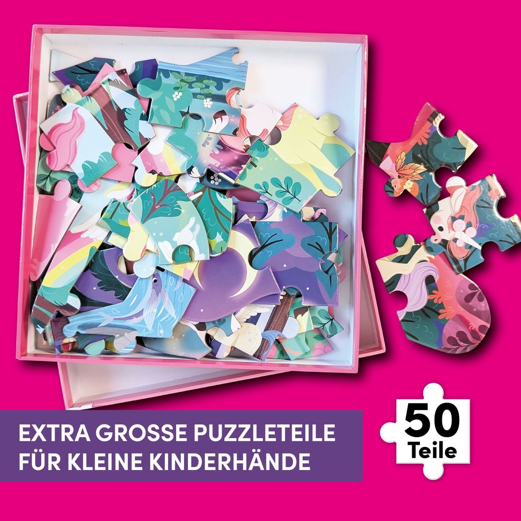 Weitere Ansicht: Einhorn XXL-Formpuzzle | Emmanuelle Colin