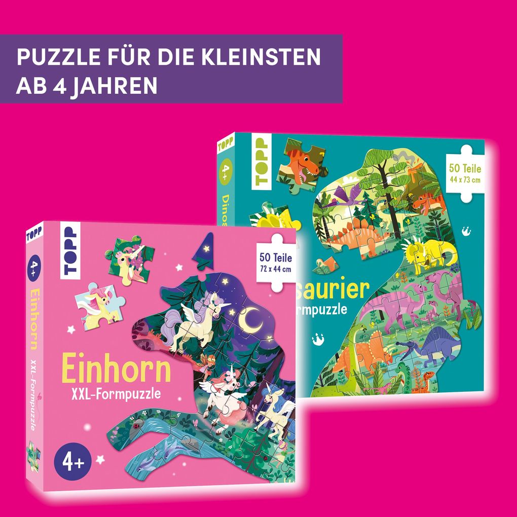 Weitere Ansicht: Einhorn XXL-Formpuzzle | Emmanuelle Colin