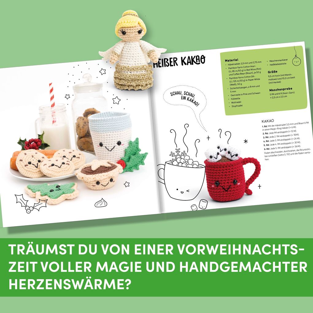 Weitere Ansicht: Kawaii Häkel Weihnachten | Melissa Bradley-Vatcher