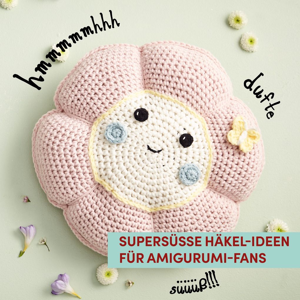 Weitere Ansicht: Supersüße Amigurumi-Kissen häkeln | Jennifer Stiller