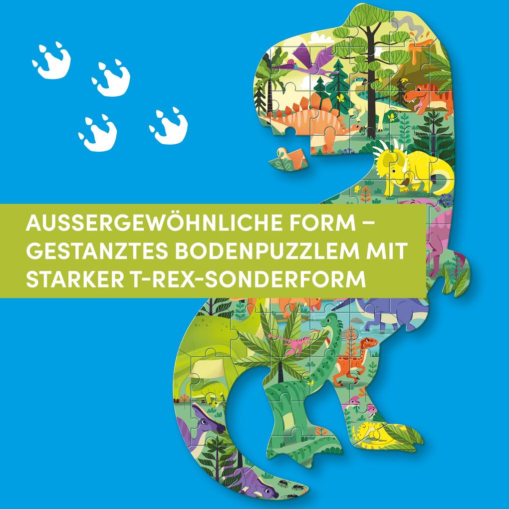 Weitere Ansicht: Dinosaurier XXL-Formpuzzle | Emmanuelle Colin