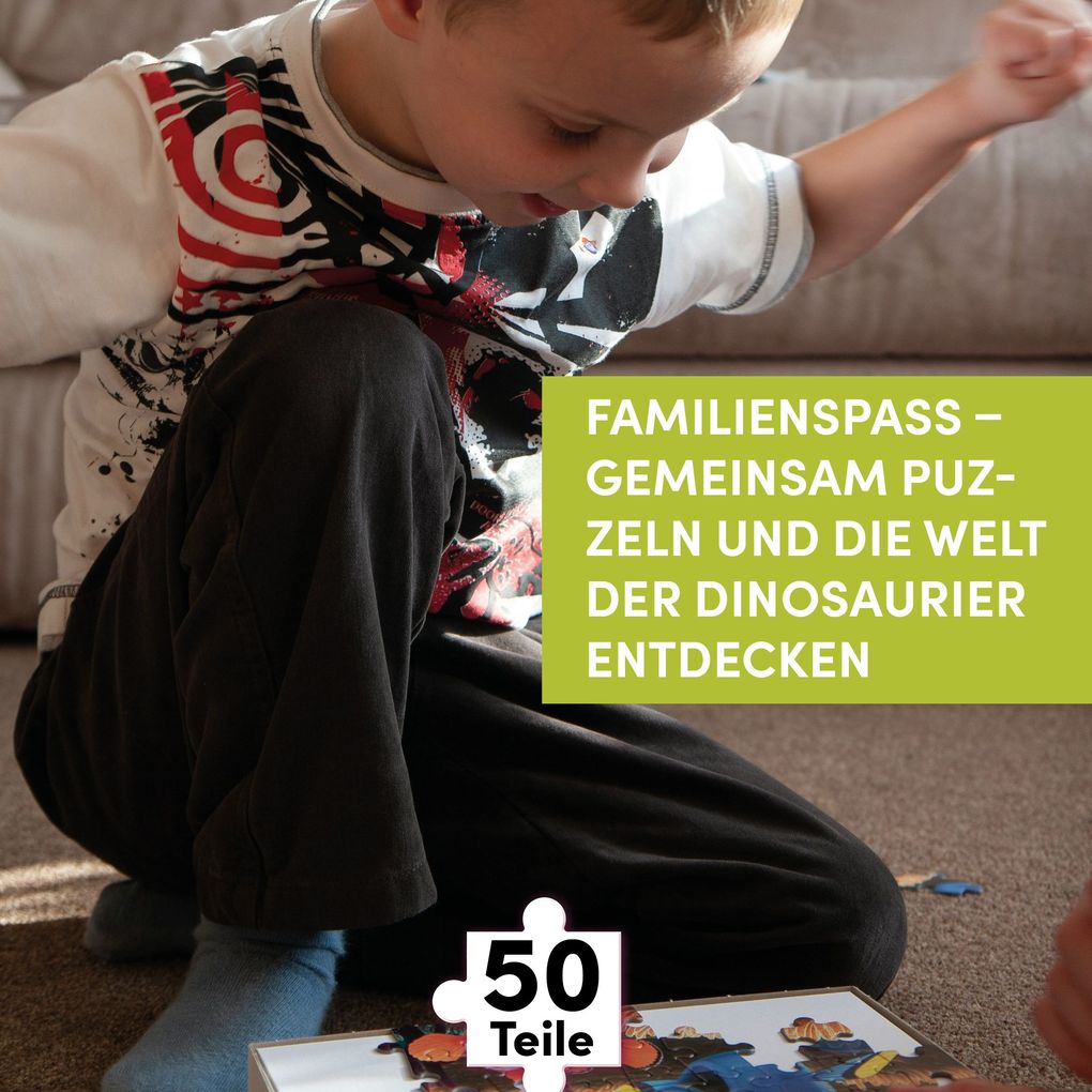 Weitere Ansicht: Dinosaurier XXL-Formpuzzle | Emmanuelle Colin