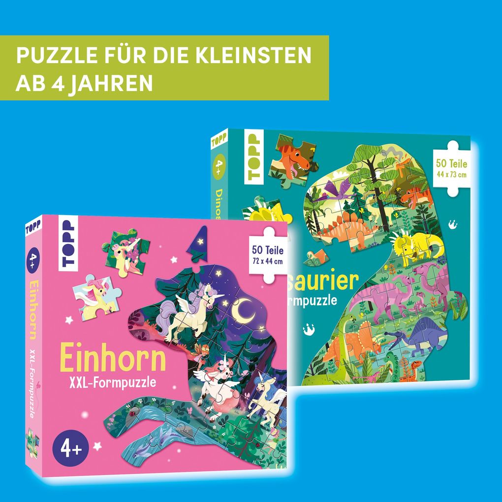 Weitere Ansicht: Dinosaurier XXL-Formpuzzle | Emmanuelle Colin