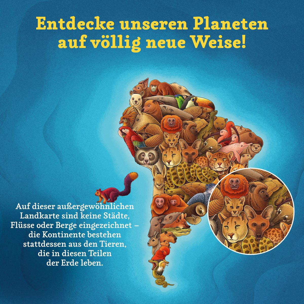 Weitere Ansicht: Animaps: Das Puzzle - 150 Teile.