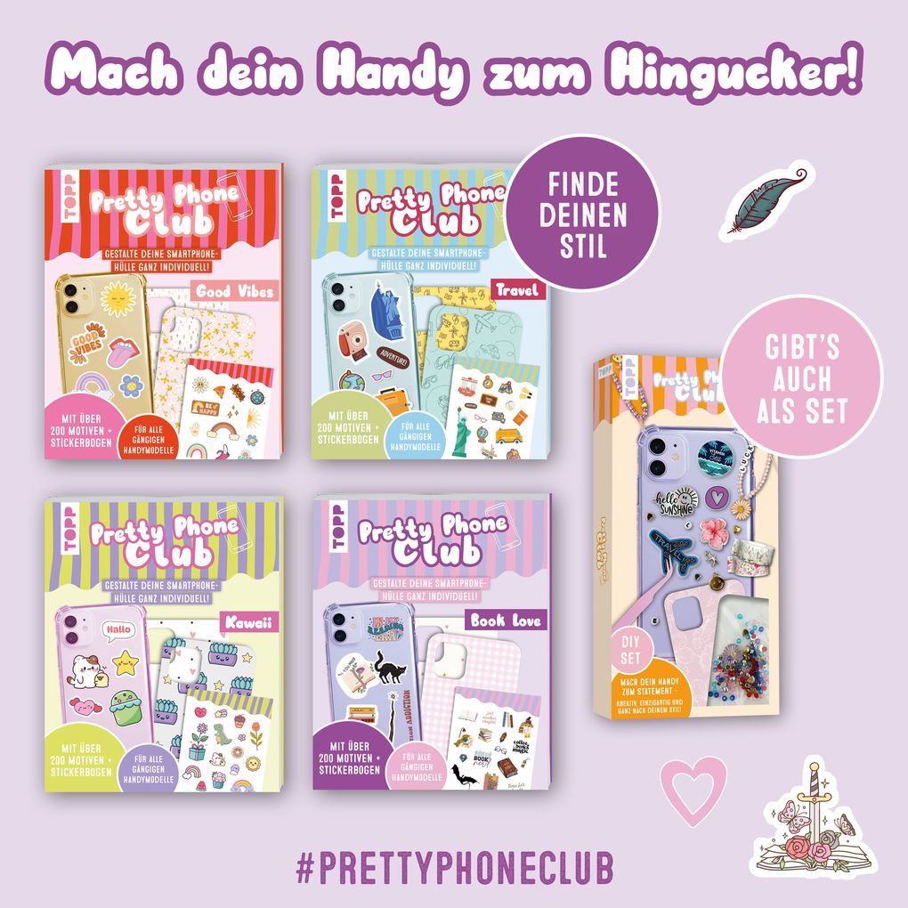 Weitere Ansicht: Pretty Phone Club - Book Love | frechverlag