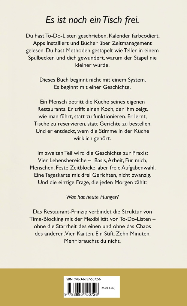 Weitere Ansicht: Das Restaurant-Prinzip | Martin Watzlaw