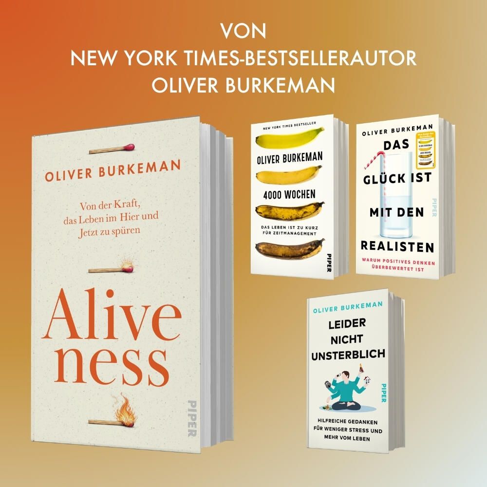Weitere Ansicht: ALIVENESS | Oliver Burkeman