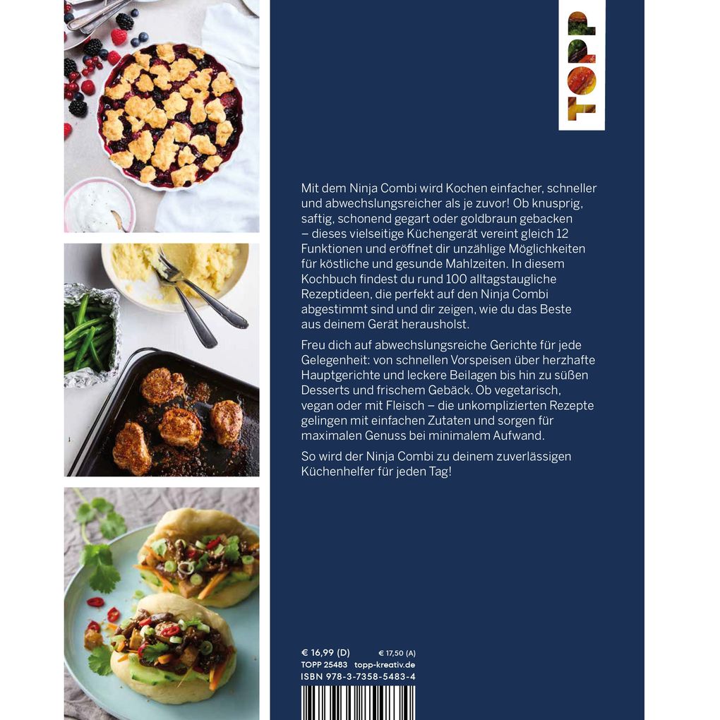 Weitere Ansicht: Das ultimative Ninja Combi Rezeptbuch | Frechverlag