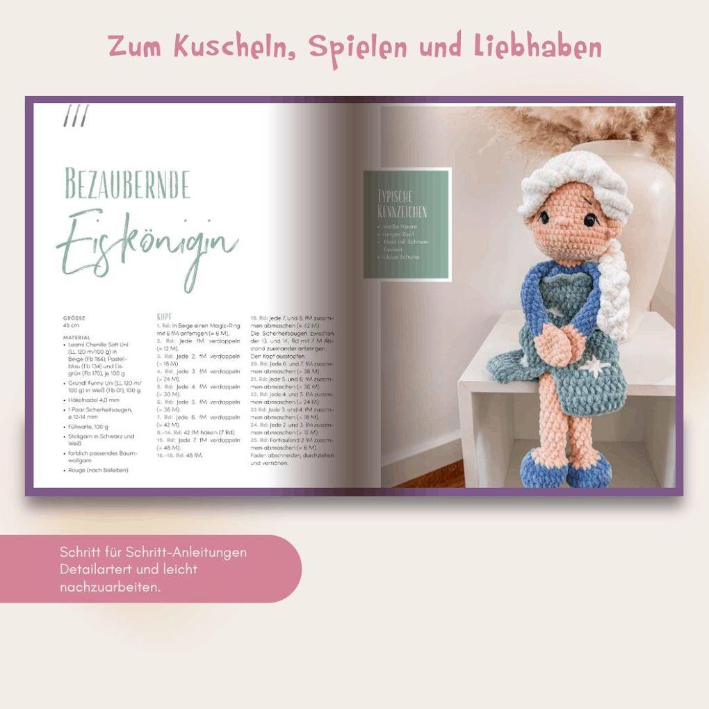 Weitere Ansicht: Schmuse-Schnuffels Lieblingshelden häkeln | Helena Möller