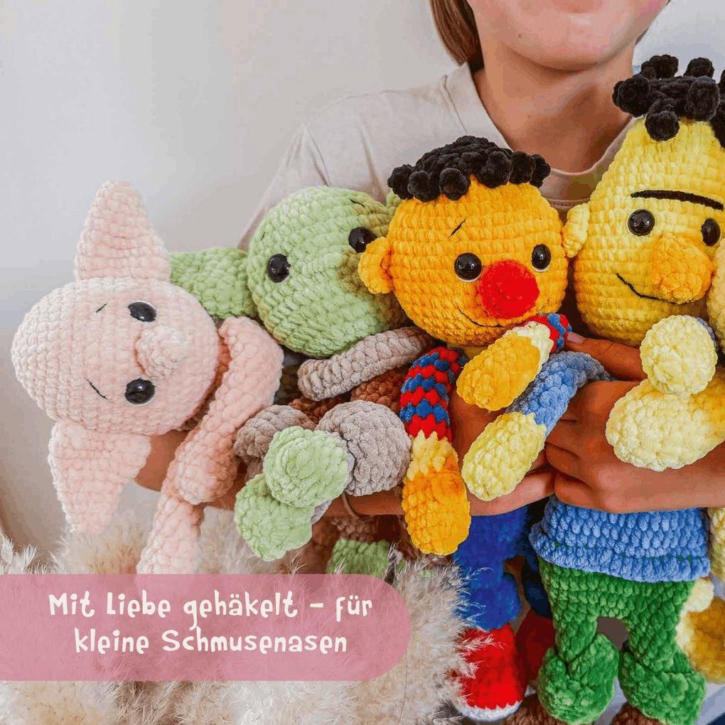 Weitere Ansicht: Schmuse-Schnuffels Lieblingshelden häkeln | Helena Möller