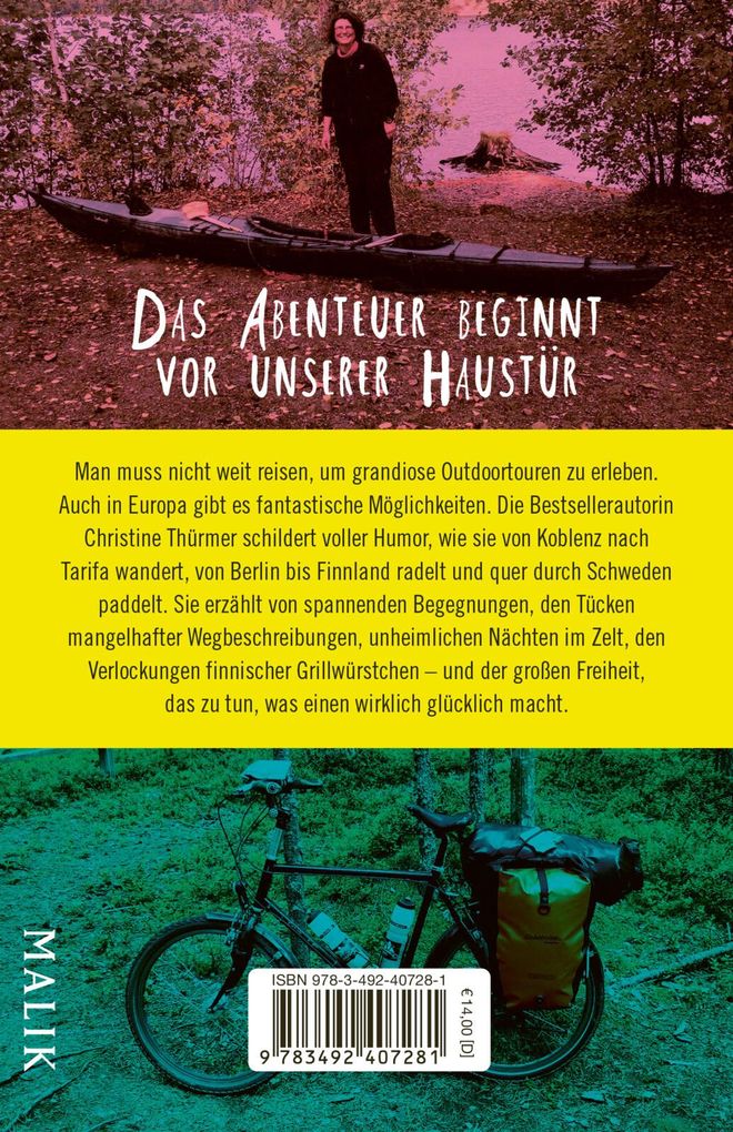 Weitere Ansicht: Wandern. Radeln. Paddeln. | Christine Thürmer