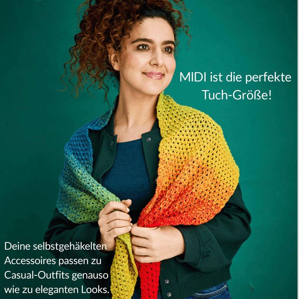 Weitere Ansicht: Midi-Tücher häkeln (kreativ.kompakt.) | Veronika Hug