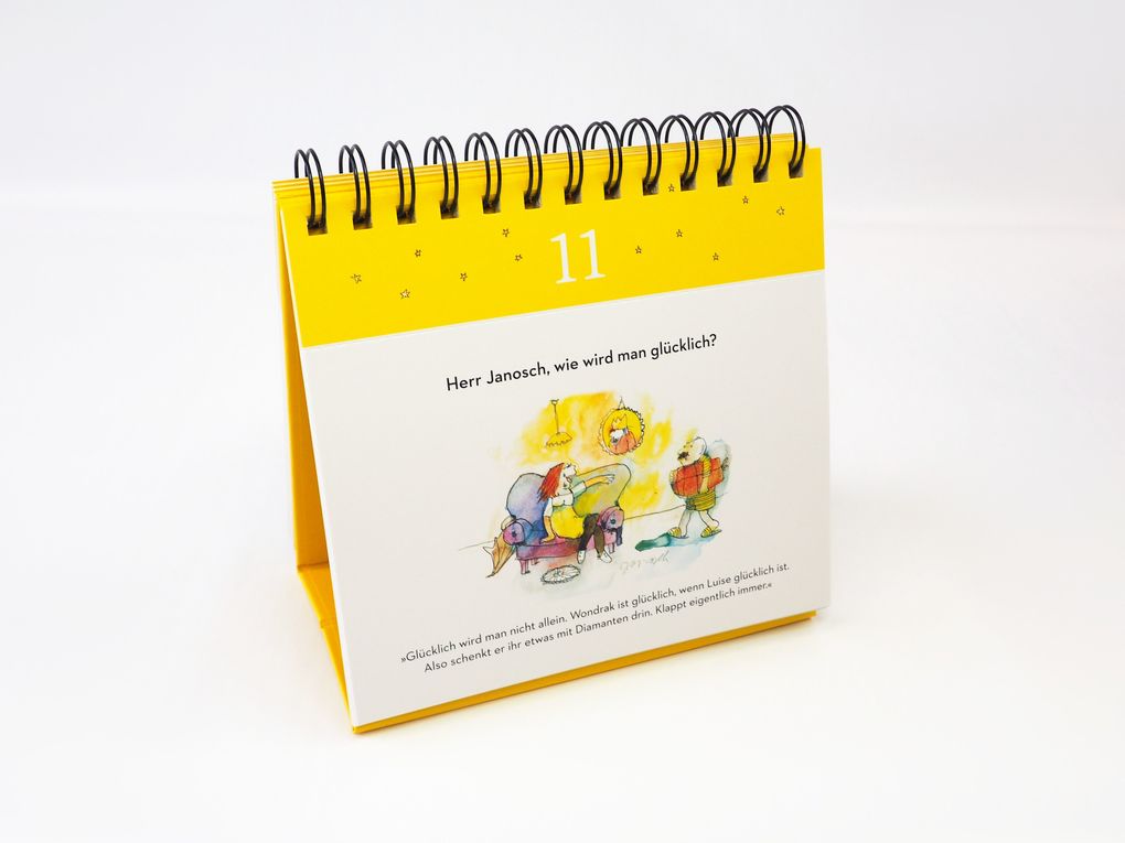 Weitere Ansicht: Wondraks Adventskalender. 24 Postkarten für die Weihnachtszeit | Janosch