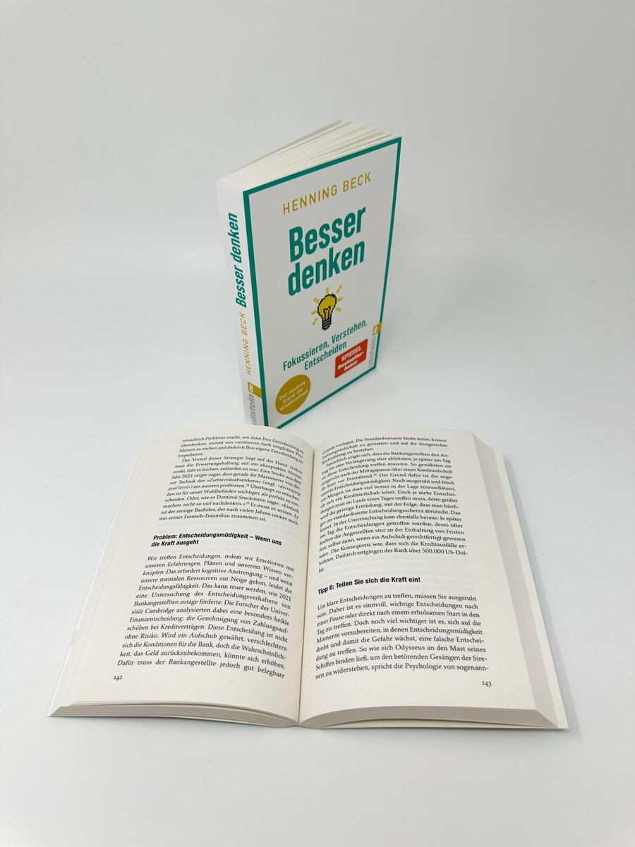 Weitere Ansicht: Besser denken | Henning Beck