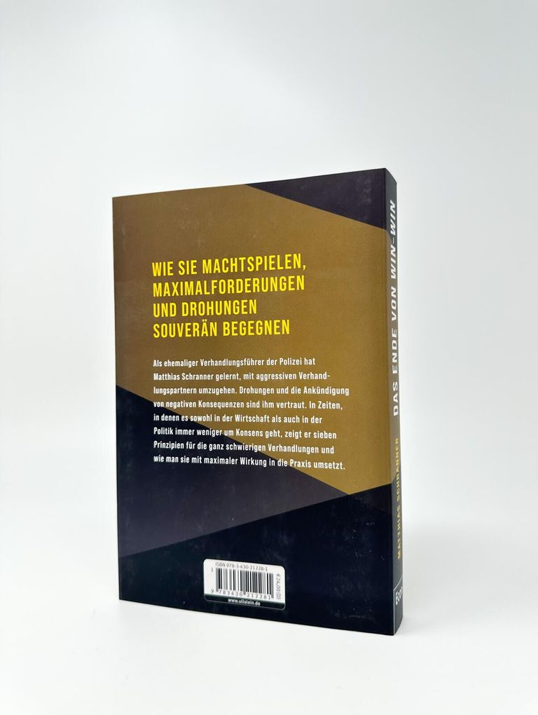 Weitere Ansicht: Das Ende von Win-win | Matthias Schranner