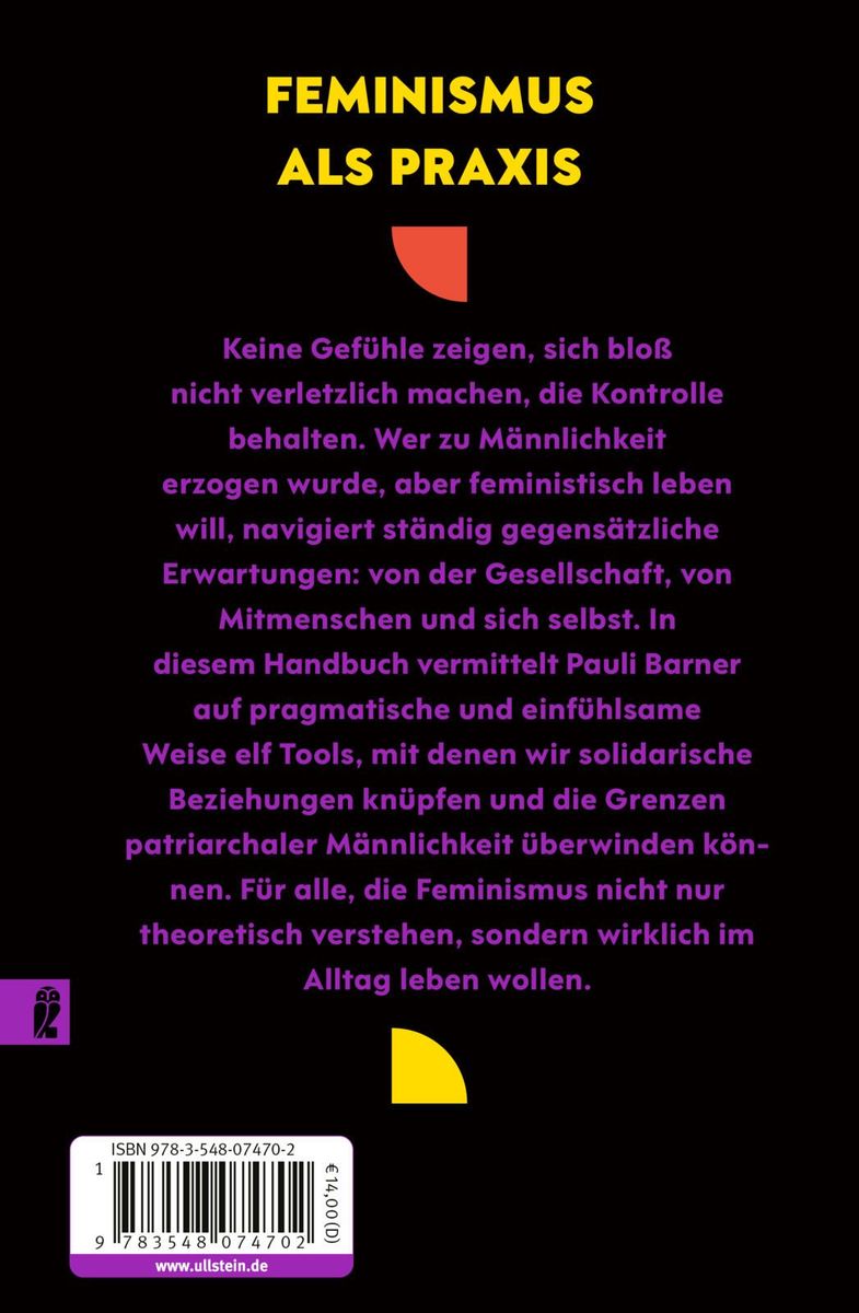 Weitere Ansicht: Tools für Männer mit feministischen Ambitionen | Pauli Barner
