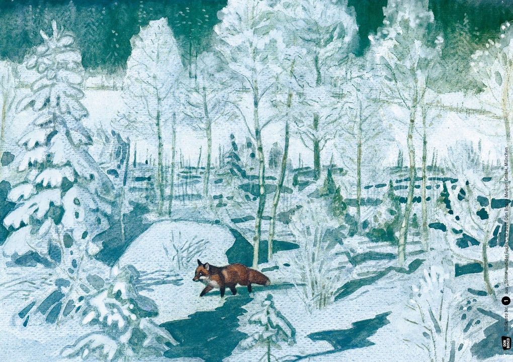 Weitere Ansicht: Tomte und der Fuchs. Kamishibai Bildkartenset | Astrid Lindgren