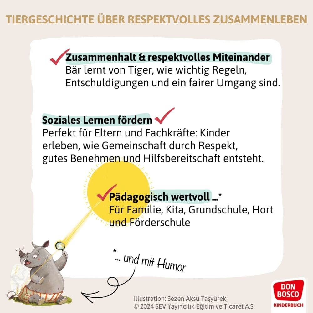 Weitere Ansicht: Hilfe, Tiger! Bilderbuch | Özge Bahar Sunar