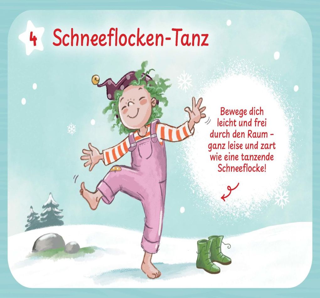 Weitere Ansicht: Wichtel-Yoga-Adventskalender. 24 Asanas für die Winter- und Weihnachtszeit | Gabriele Pohl