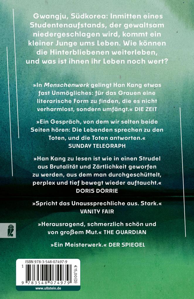 Weitere Ansicht: Menschenwerk | Han Kang