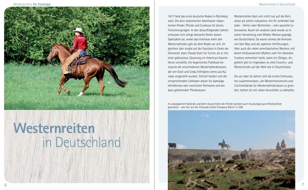 Weitere Ansicht: Westernreiten für Einsteiger | Ute Holm-Schäuble, Carola Steen
