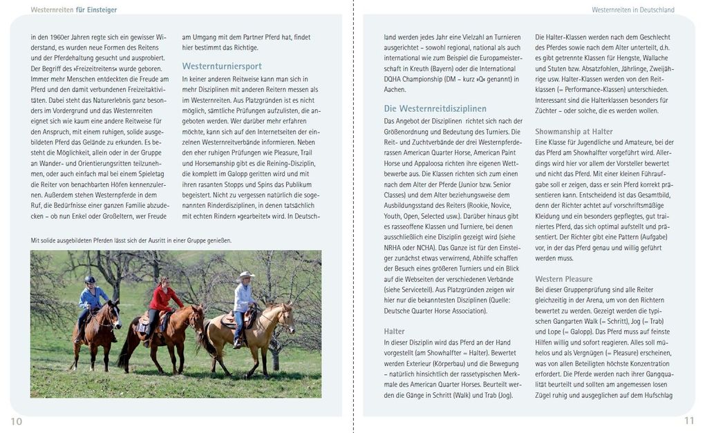 Weitere Ansicht: Westernreiten für Einsteiger | Ute Holm-Schäuble, Carola Steen