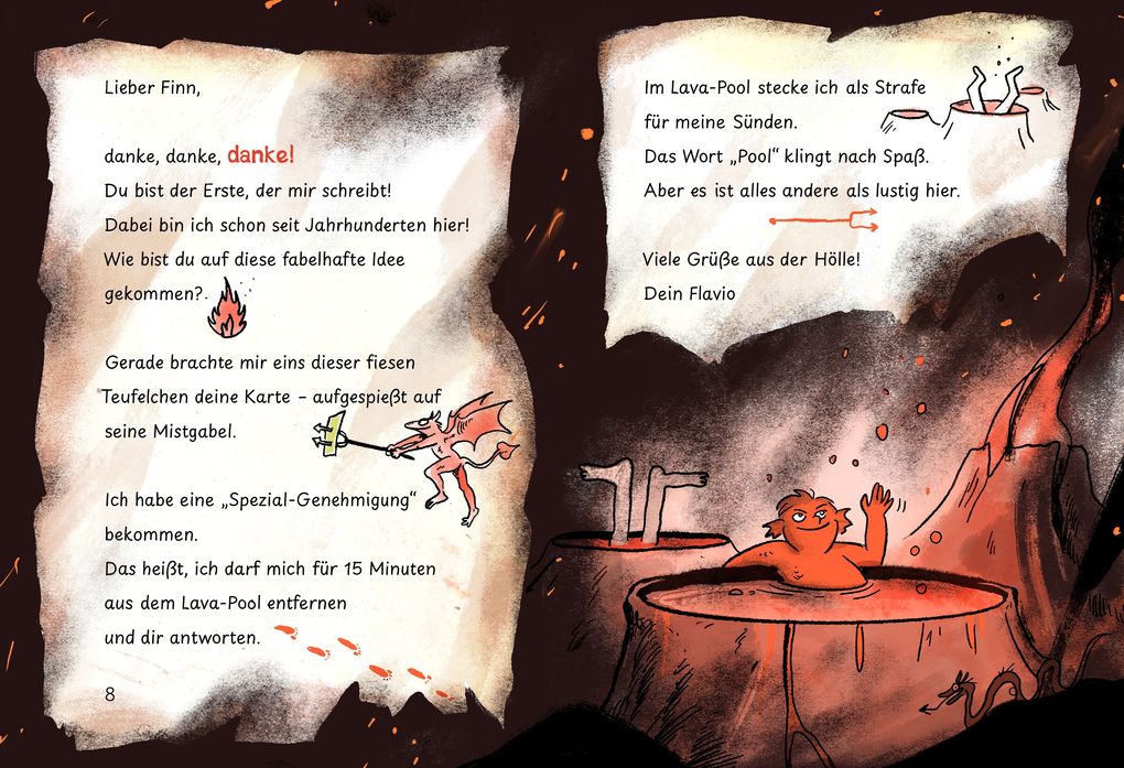 Weitere Ansicht: Viele Grüße aus der Hölle! | Louisa Söllner