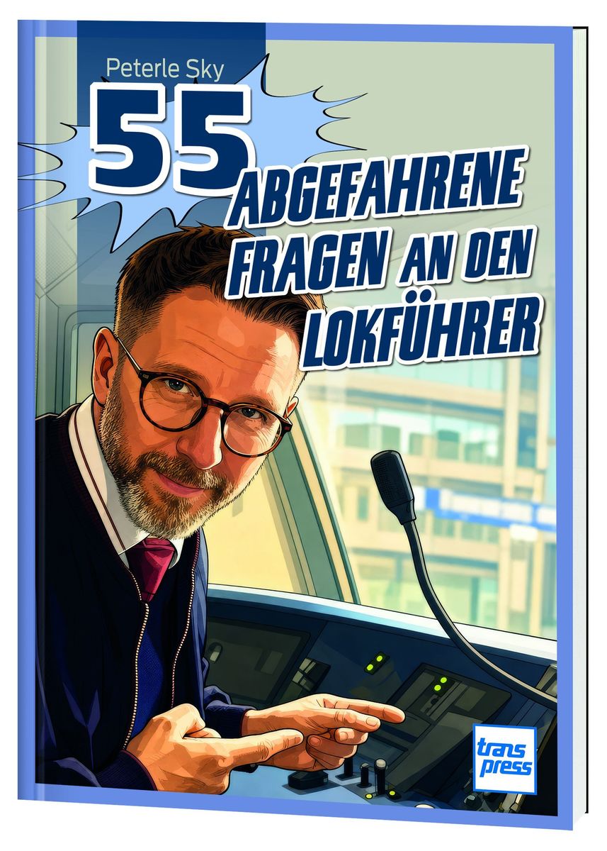 Weitere Ansicht: 55 abgefahrene Fragen an den Lokführer | Peterle Sky