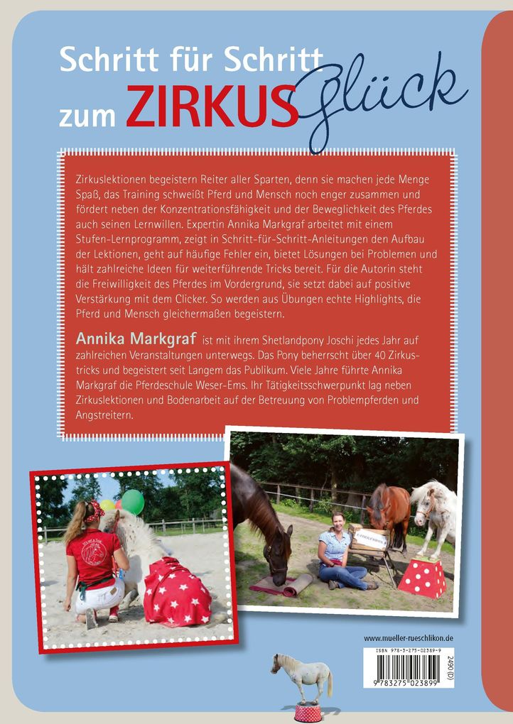 Weitere Ansicht: Zirkuslektionen mit Spaß und System | Annika Markgraf
