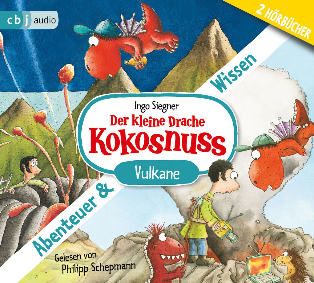 Weitere Ansicht: Der kleine Drache Kokosnuss - Abenteuer & Wissen - Vulkane 07 | Ingo Siegner
