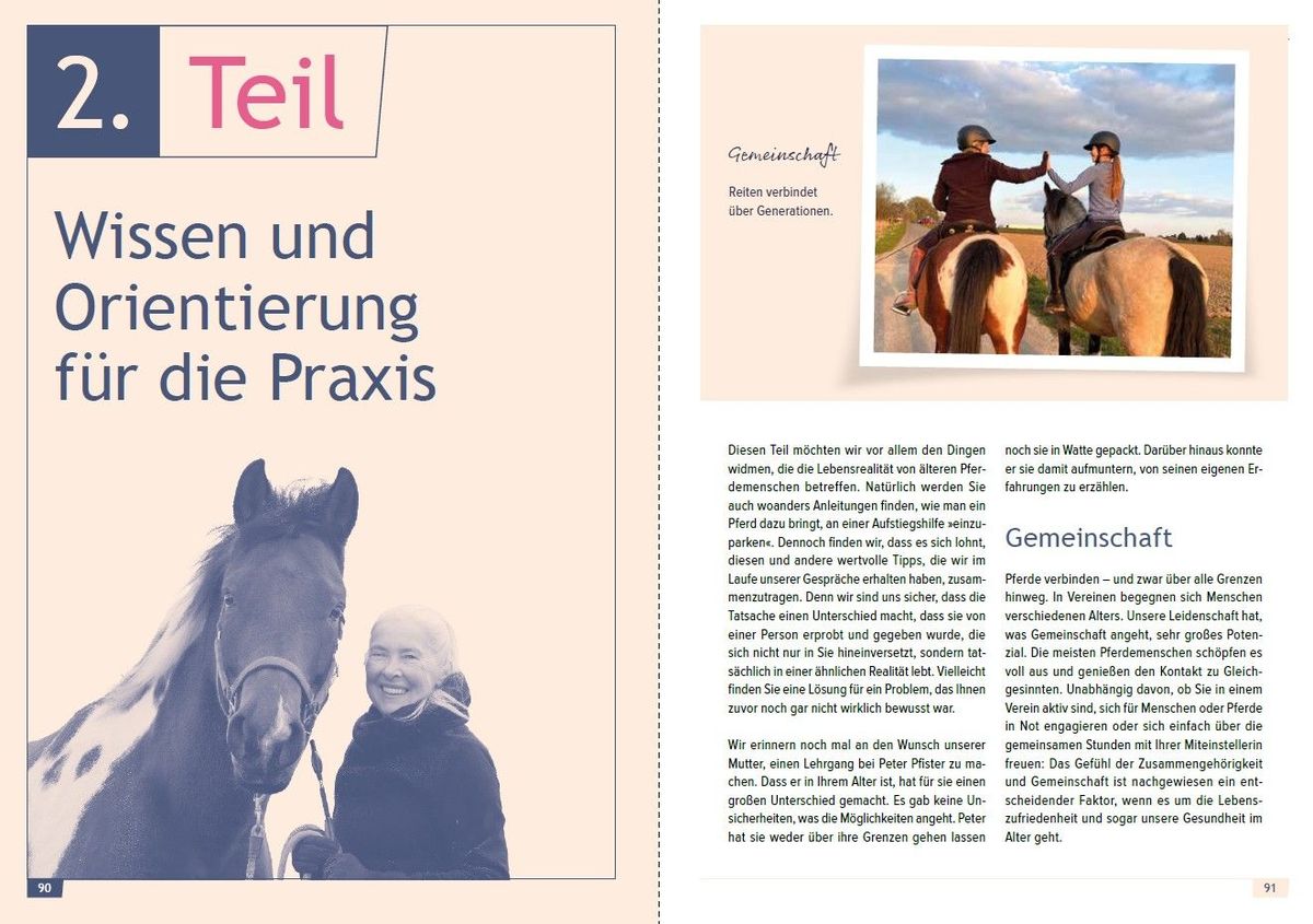 Weitere Ansicht: Reiten mit Lebenserfahrung | Gerda Dillmann, Gesche Neusel