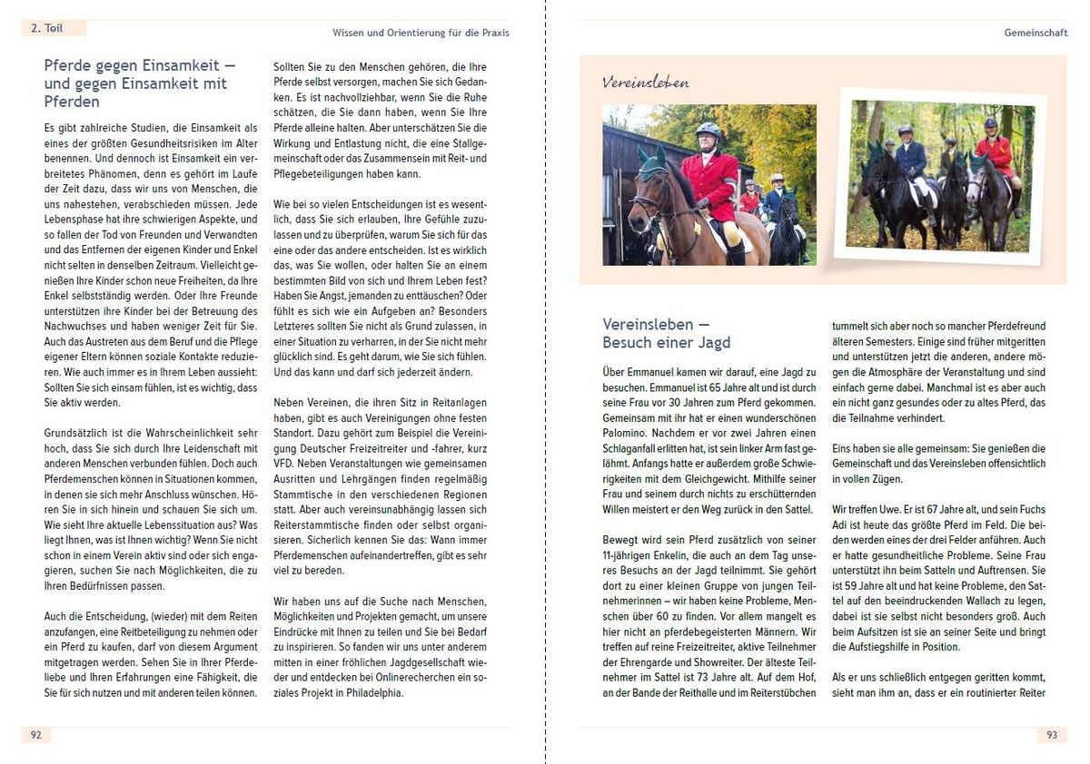 Weitere Ansicht: Reiten mit Lebenserfahrung | Gerda Dillmann, Gesche Neusel